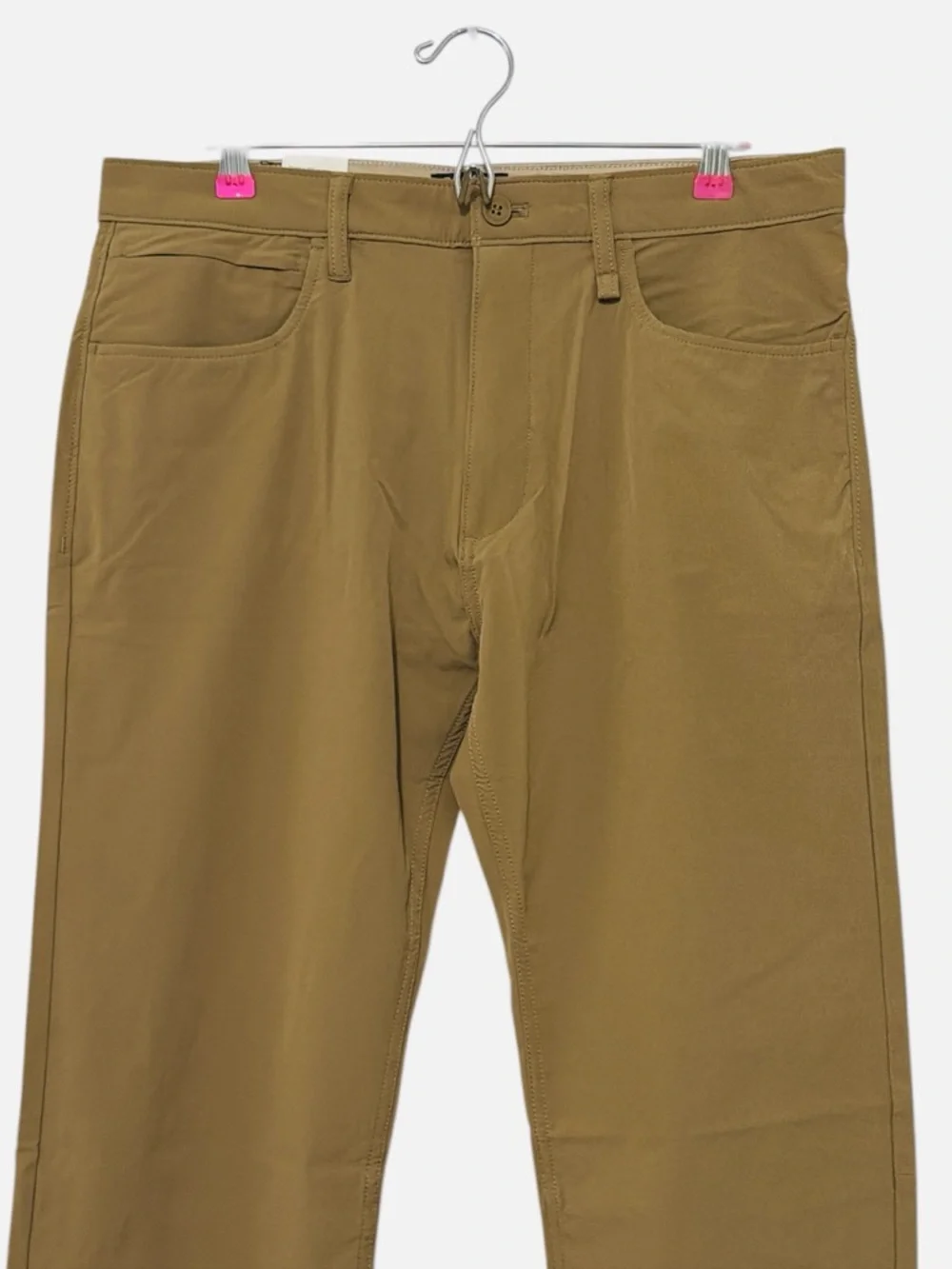 Dockers Pants Go Jean Cut Straight Fit Security Pocket British Khaki Size 34x32